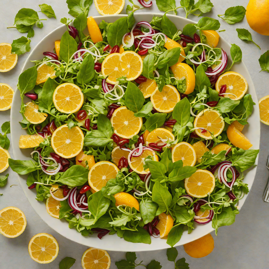 Imbibed Citrus and Ginger Fusion Salad Dressing