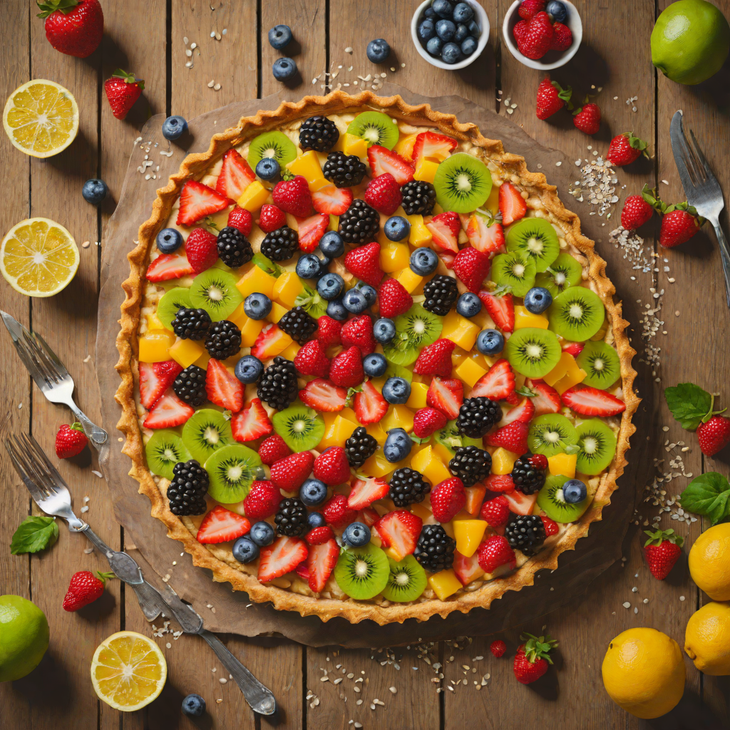 Pixel Art Fruit Tart