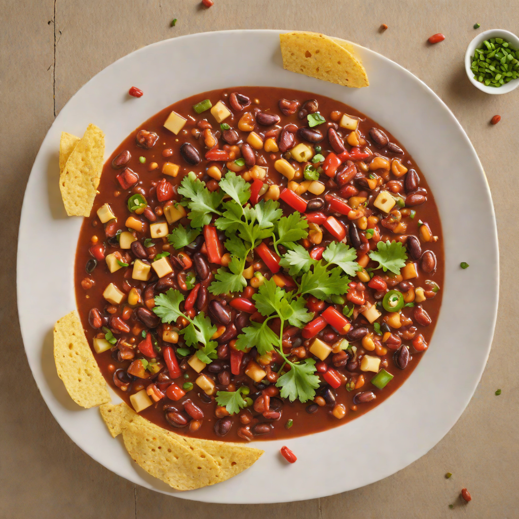 Pixel Puzzle Spiced Bean Chili