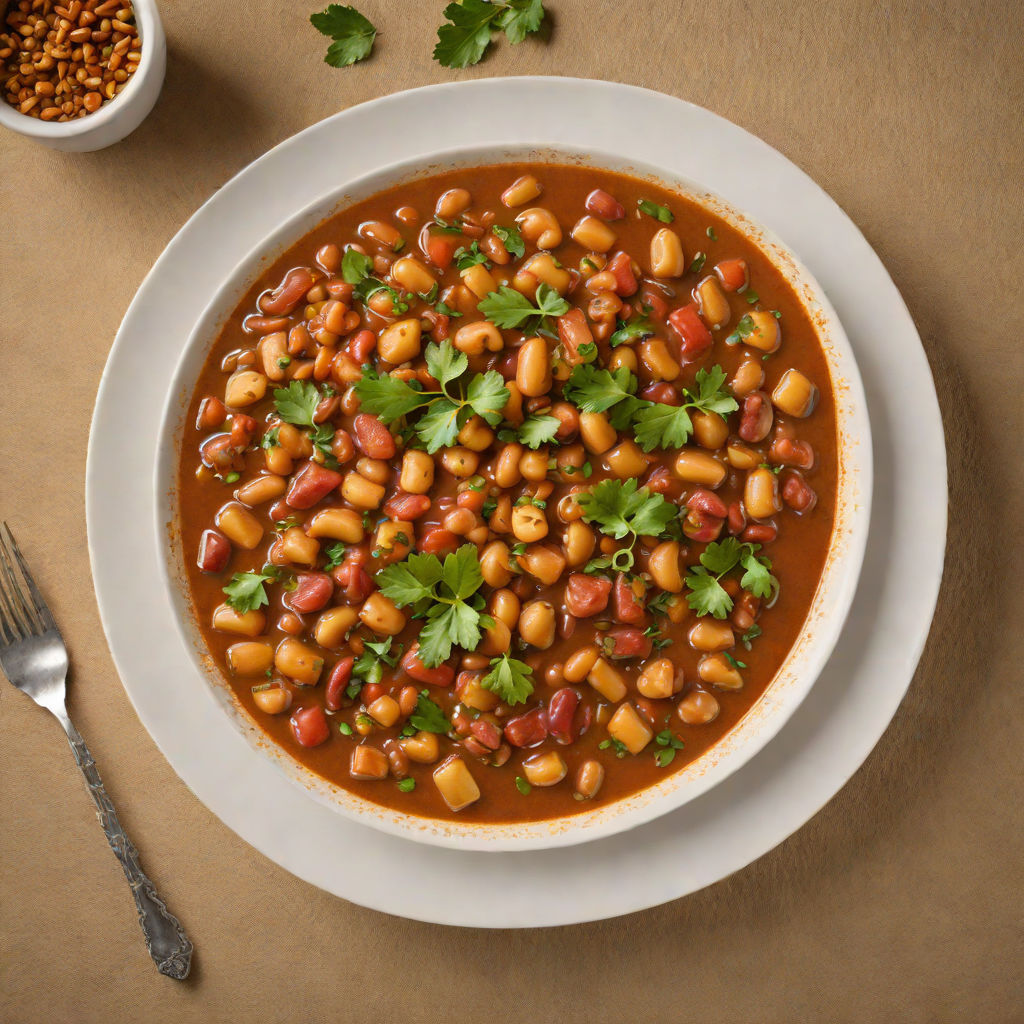 Slow-Cooked Ful Bean Stew with Berbere and Garlic