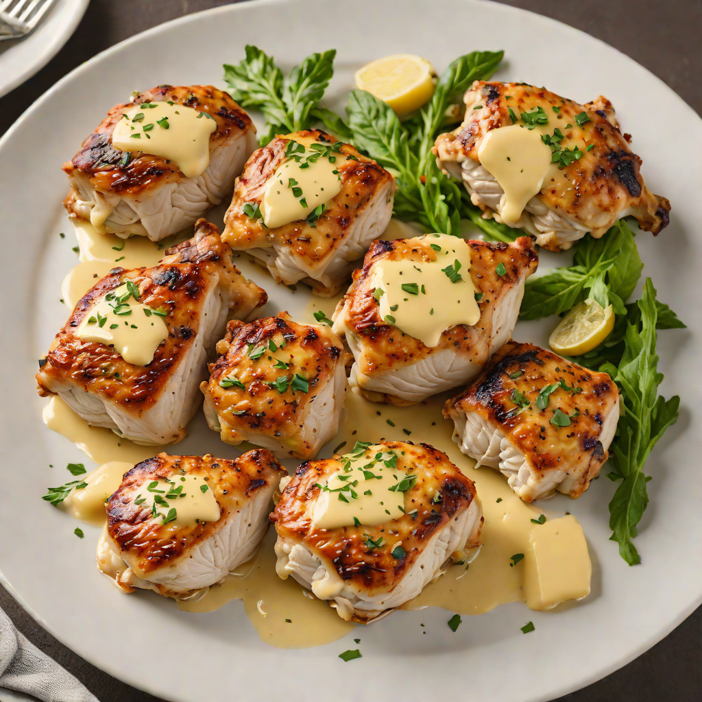 Pan-Seared Chicken Thighs with Garlic Parmesan Butter