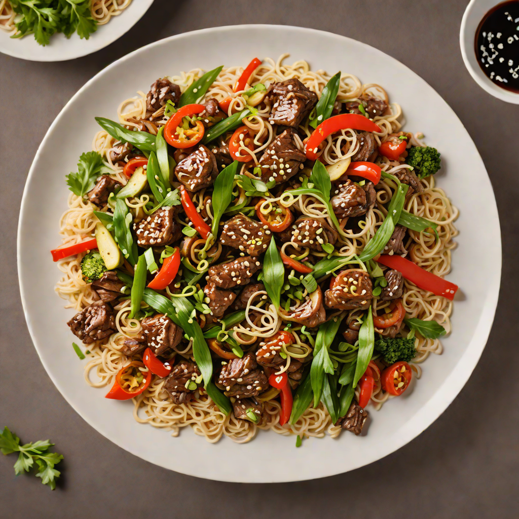 Caramelized Shallot and Lemongrass Beef Stir Fry