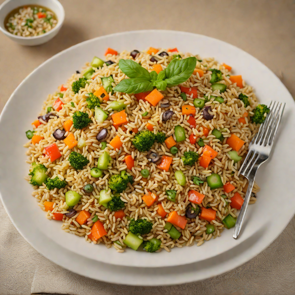 Barley and Vegetable Pilaf with Mongolian-Inspired Aromatics