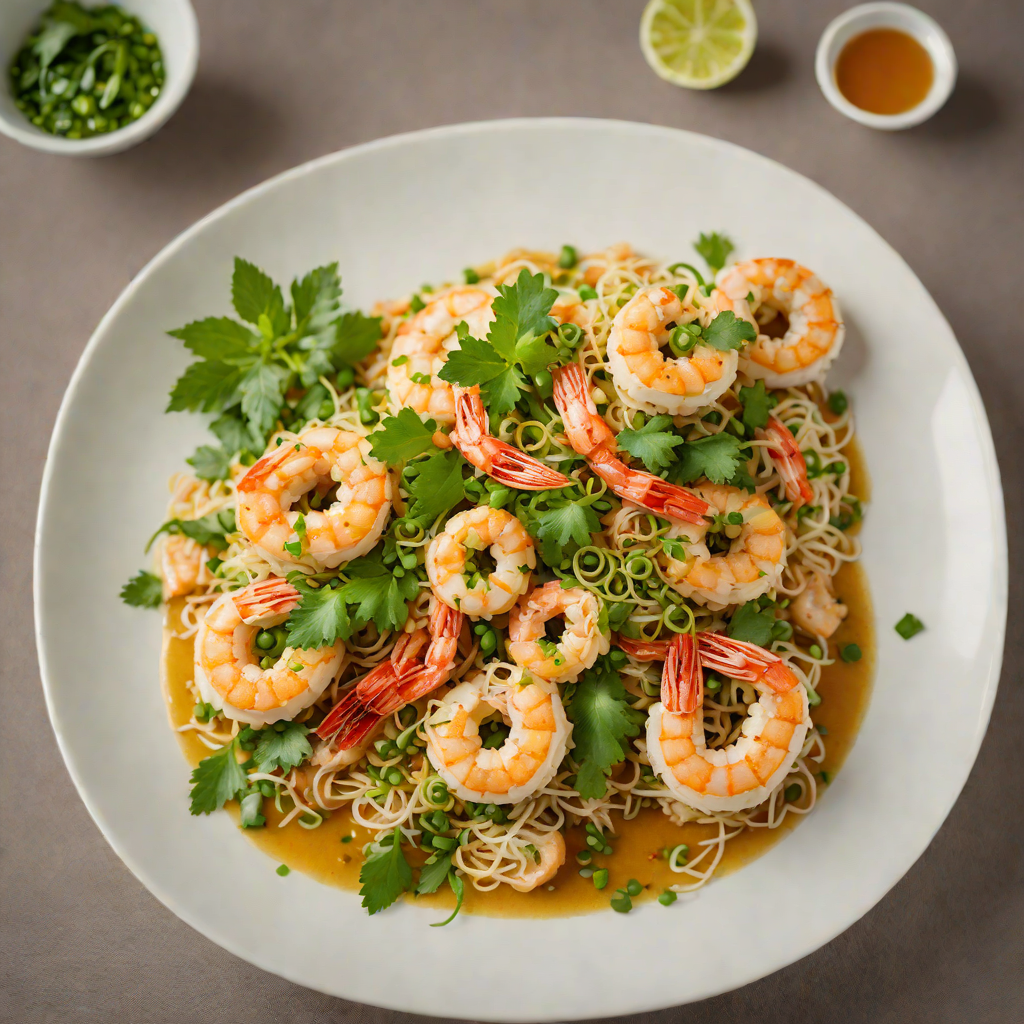 Pan-Fried Bánh Xèo with Shrimp and Mung Beans