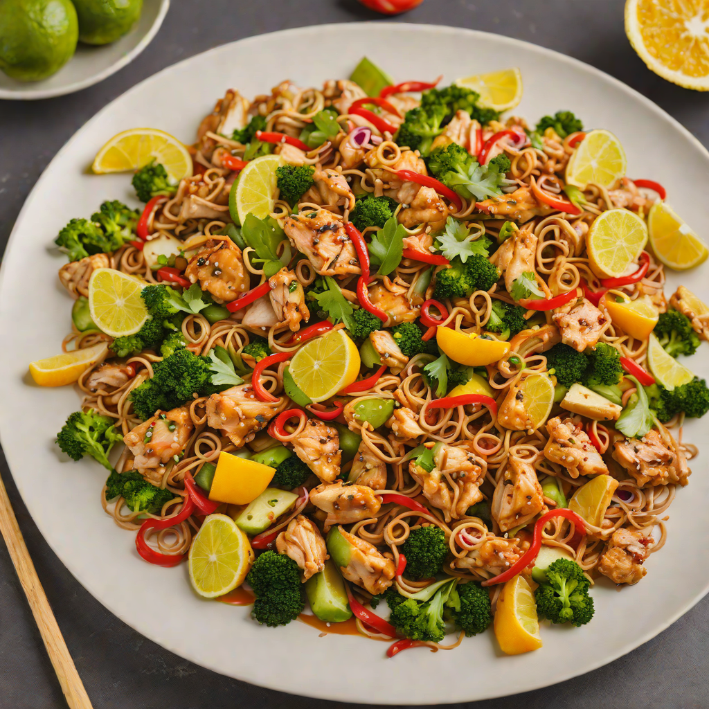 Spicy Citrus-Infused Chicken Stir Fry