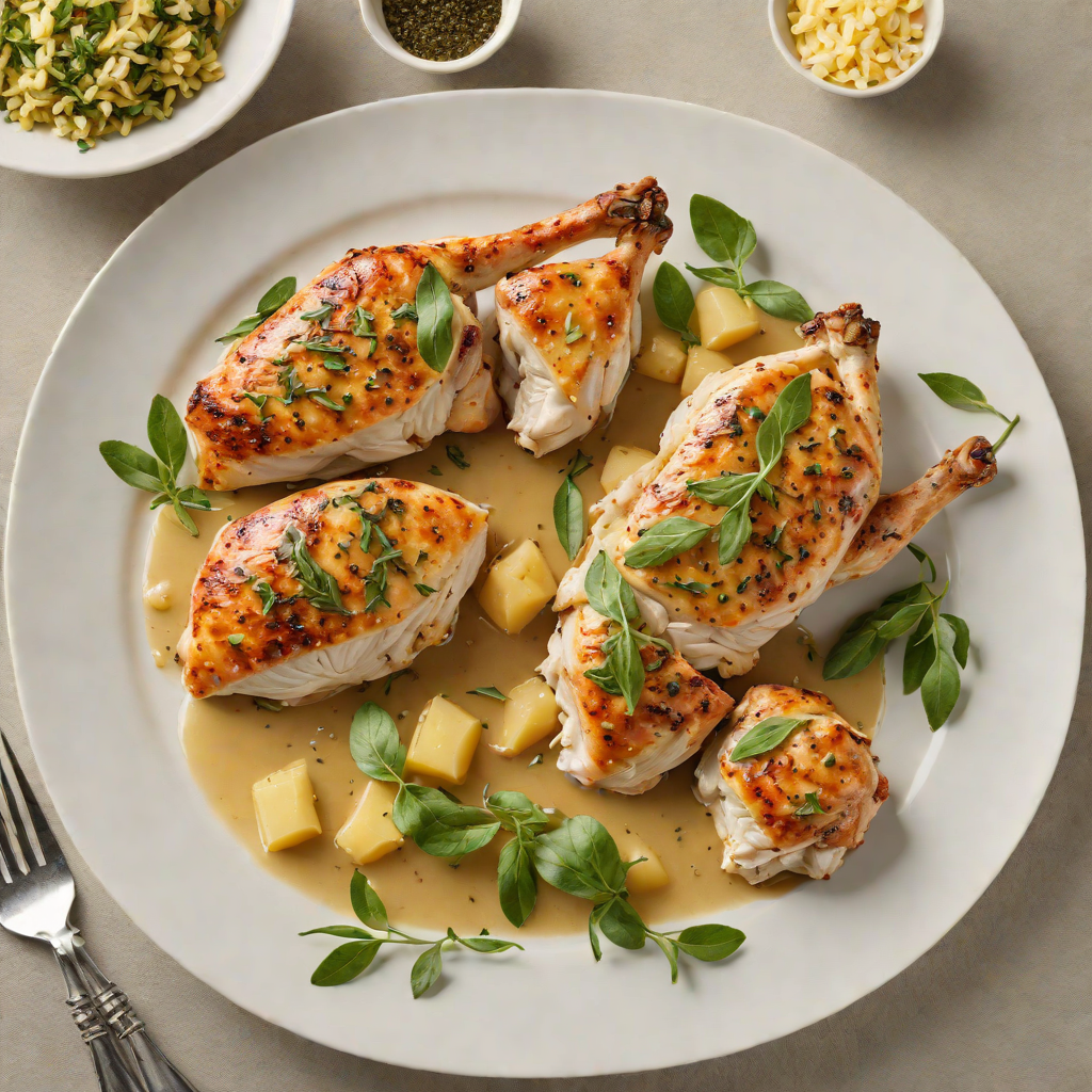 Italian Pan-Seared Chicken with Garlic and Sage Butter