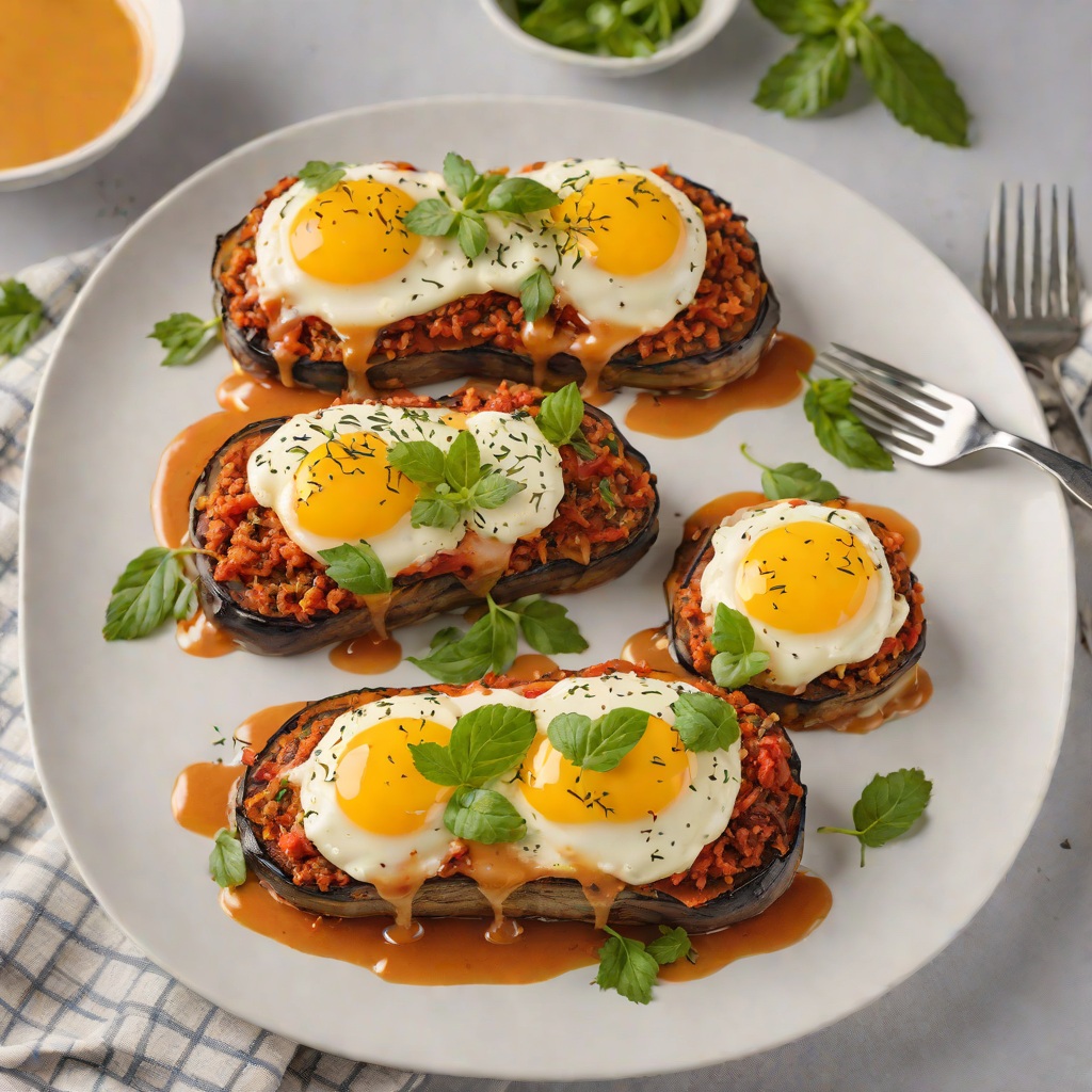Maple and Yolk Baked Eggplant Parmesan