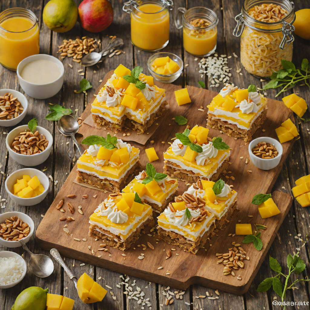 Mango Float No-Bake Filipino Layered Dessert