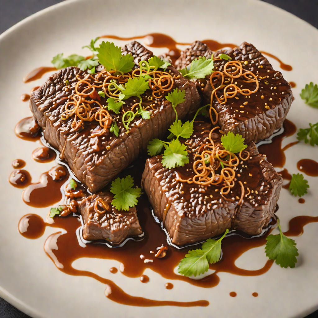 Braised Demon-Inspired Beef with Spiced Soy Glaze