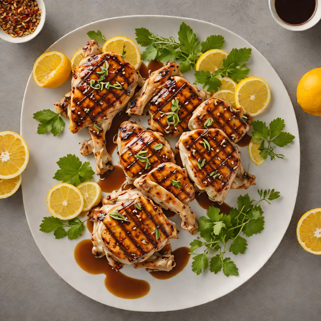 Citrus-Infused Grilled Chicken with Ginger-Soy Marinade