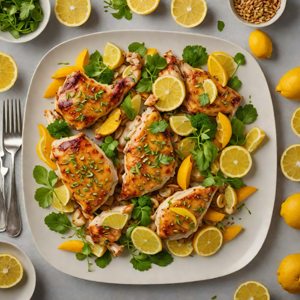 Citrus-Glazed Ginger Chicken Sheet Pan Dinner
