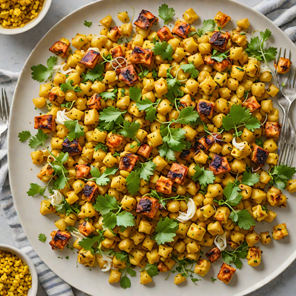 Sheet Pan Turmeric-Spiced Chickpea and Cauliflower Roast