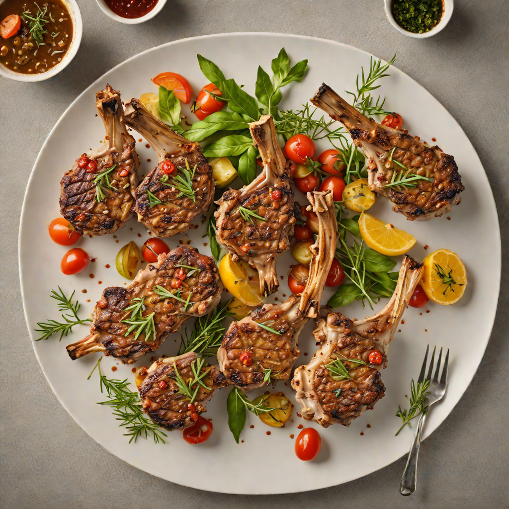 Baked Herb-Roasted Mediterranean Lamb Chops