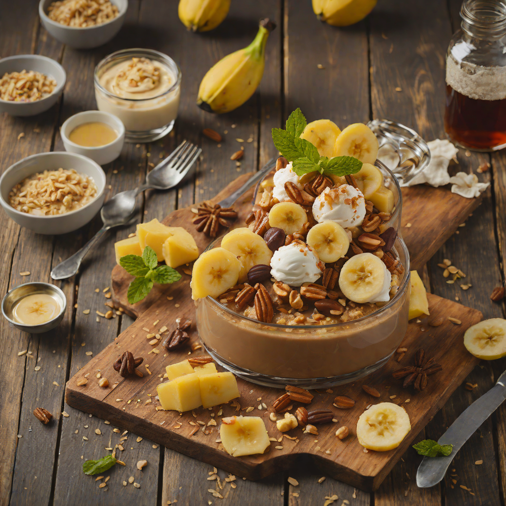 Dark Rum-Spiced Banana Foster Dessert