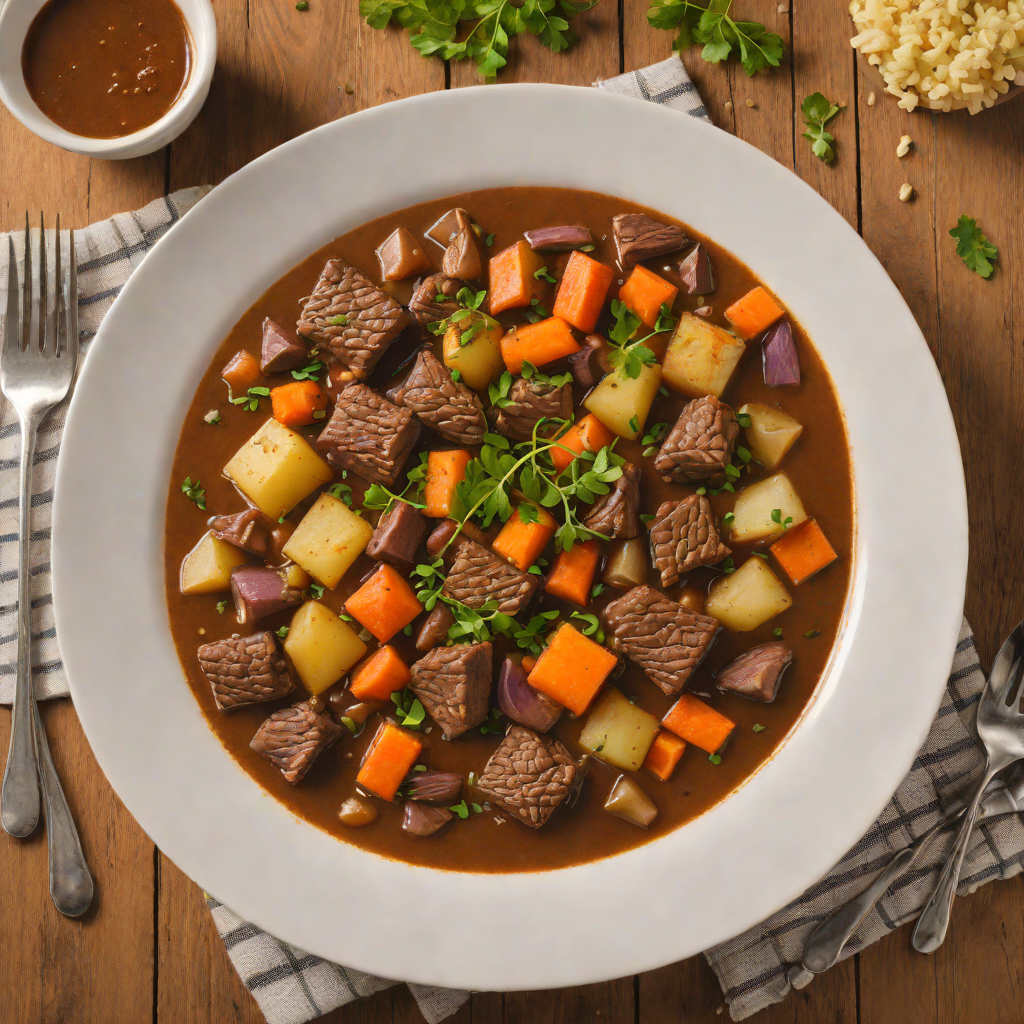 Northbound Spiced Venison Stew with Root Vegetables