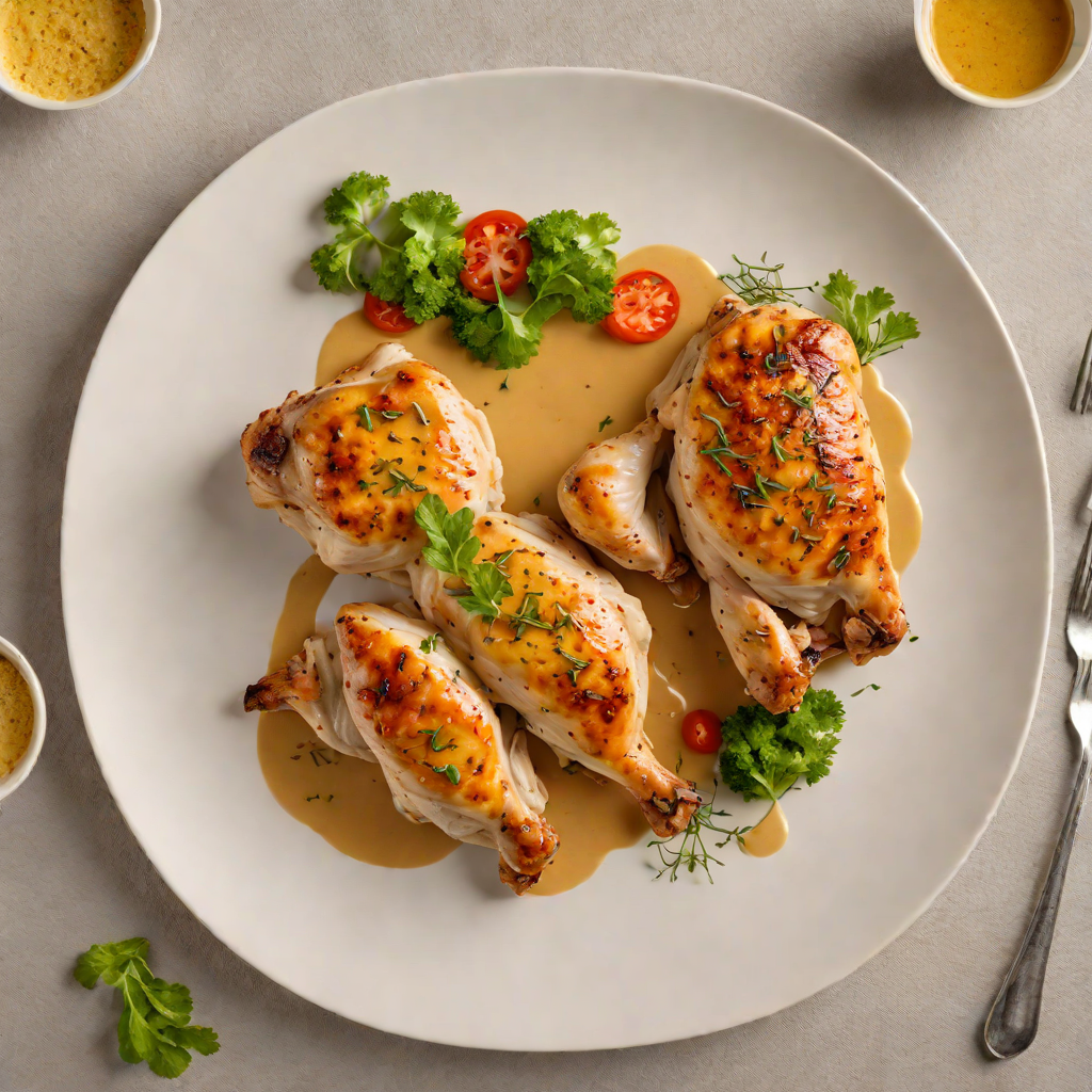 Pan-Roasted Chicken with Regional English Mustard Sauce