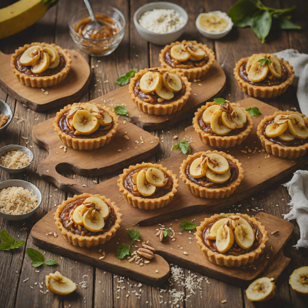 Caramelized Banana Rum Tarts