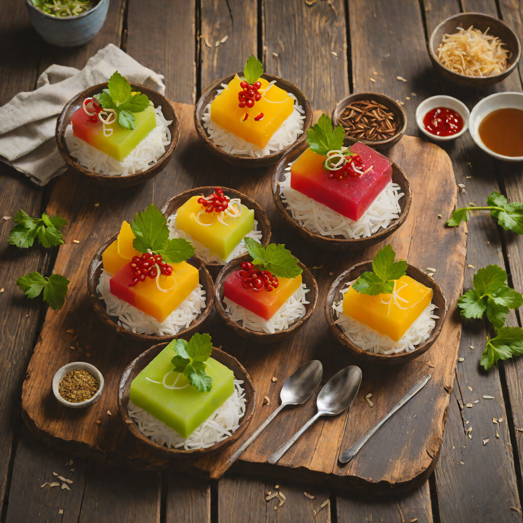 Chè Ba Màu - Vietnamese Three-Color Layered Dessert