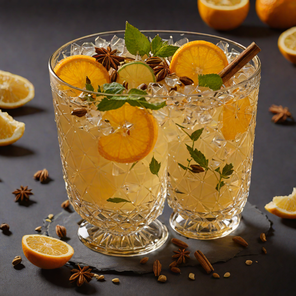 Spiced Citrus Imbibing Tea with Cardamom and Ginger