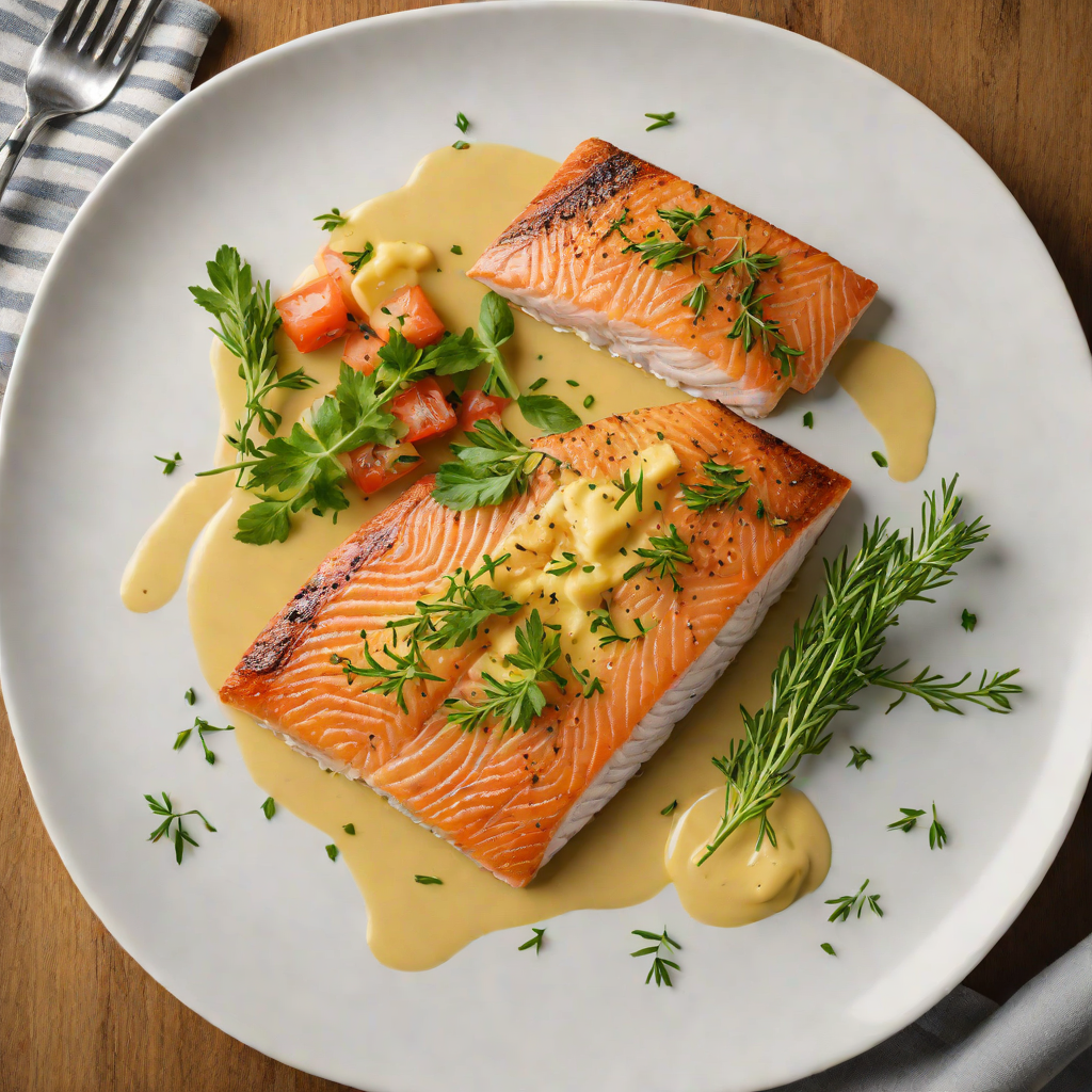 Pan-Seared Arctic Char with North Atlantic Herb Butter