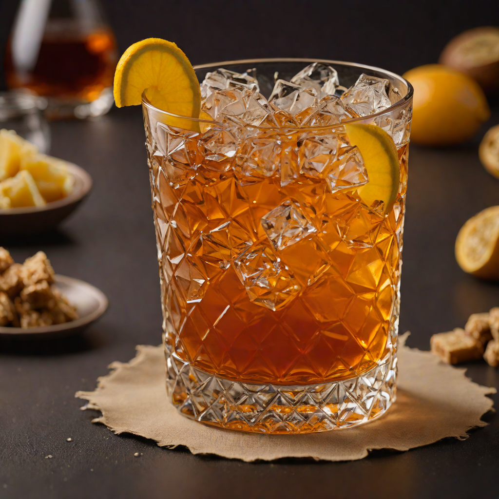 Braga-Spiced Honey Rum Old Fashioned