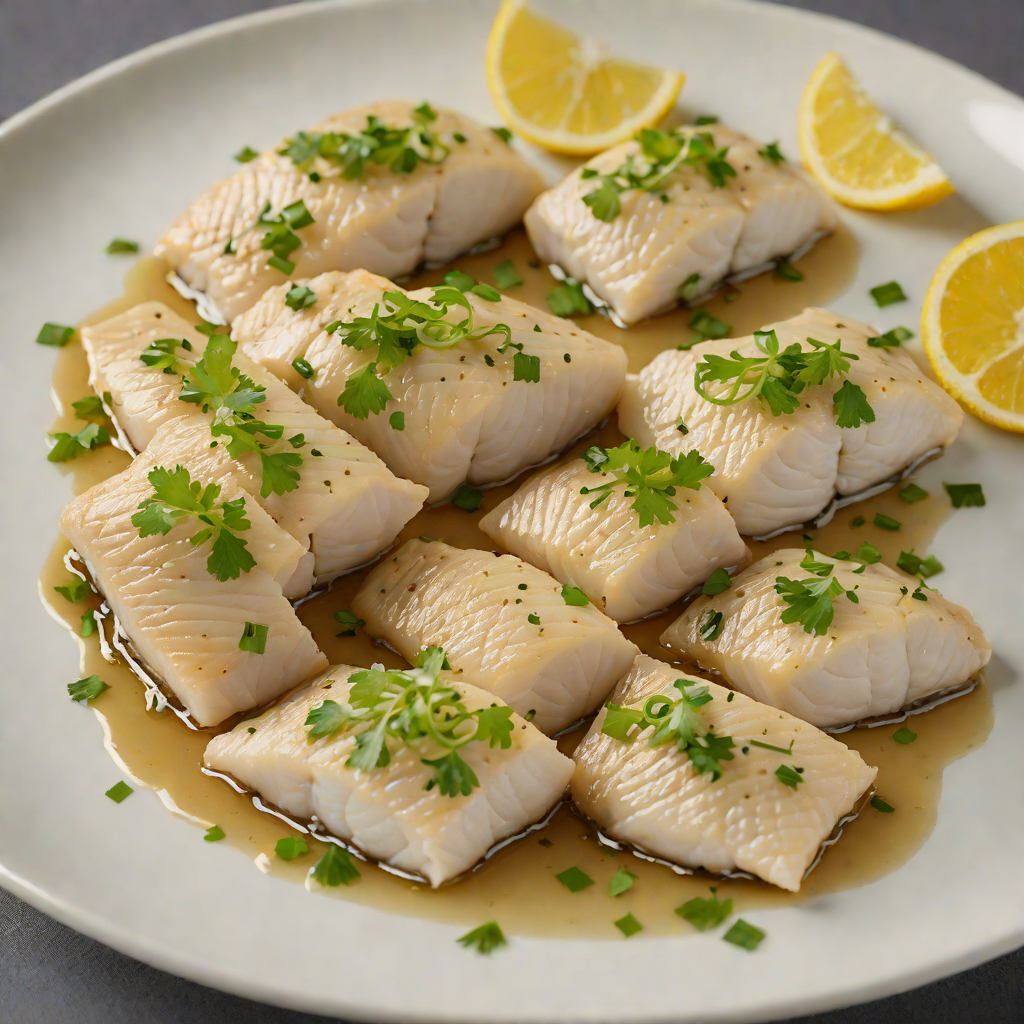 Half-Steamed Ginger and Scallion Fish Fillets