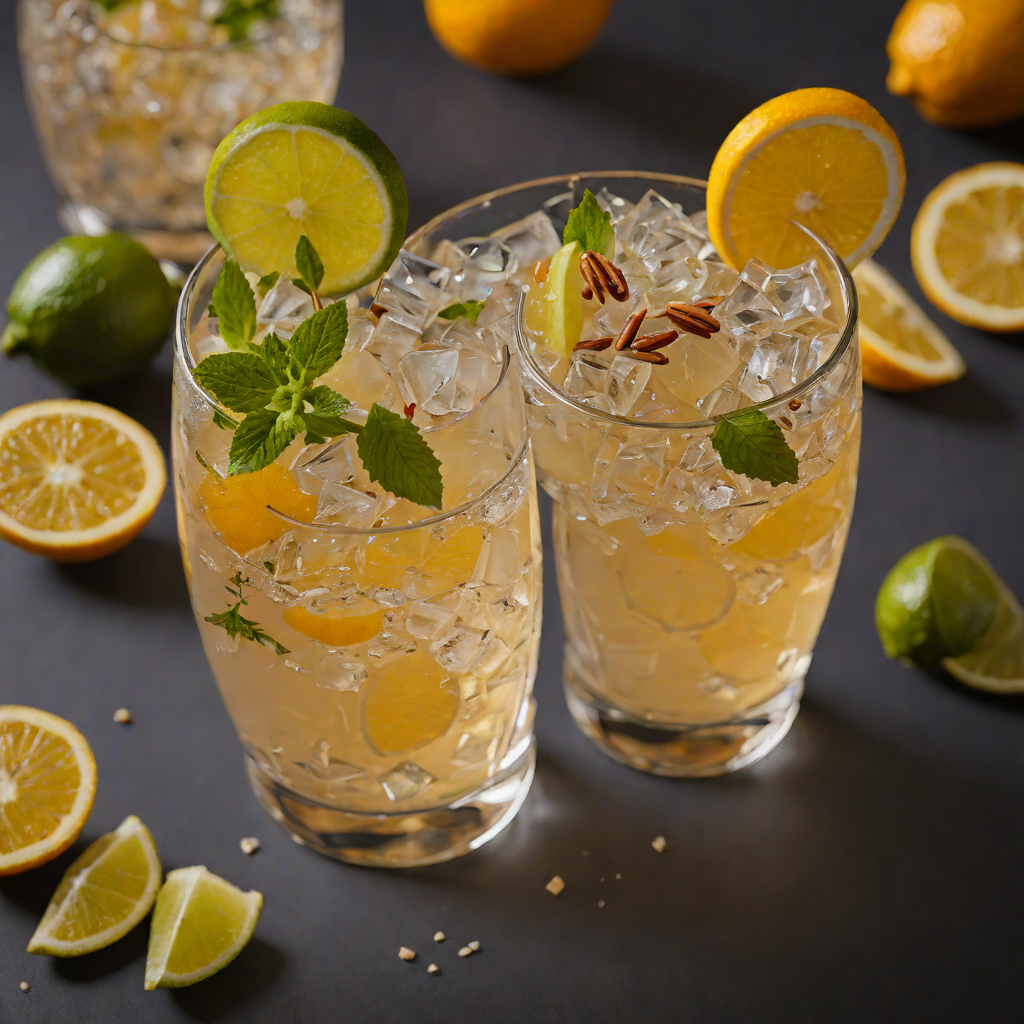 Citrus-Spiced Braga Mule