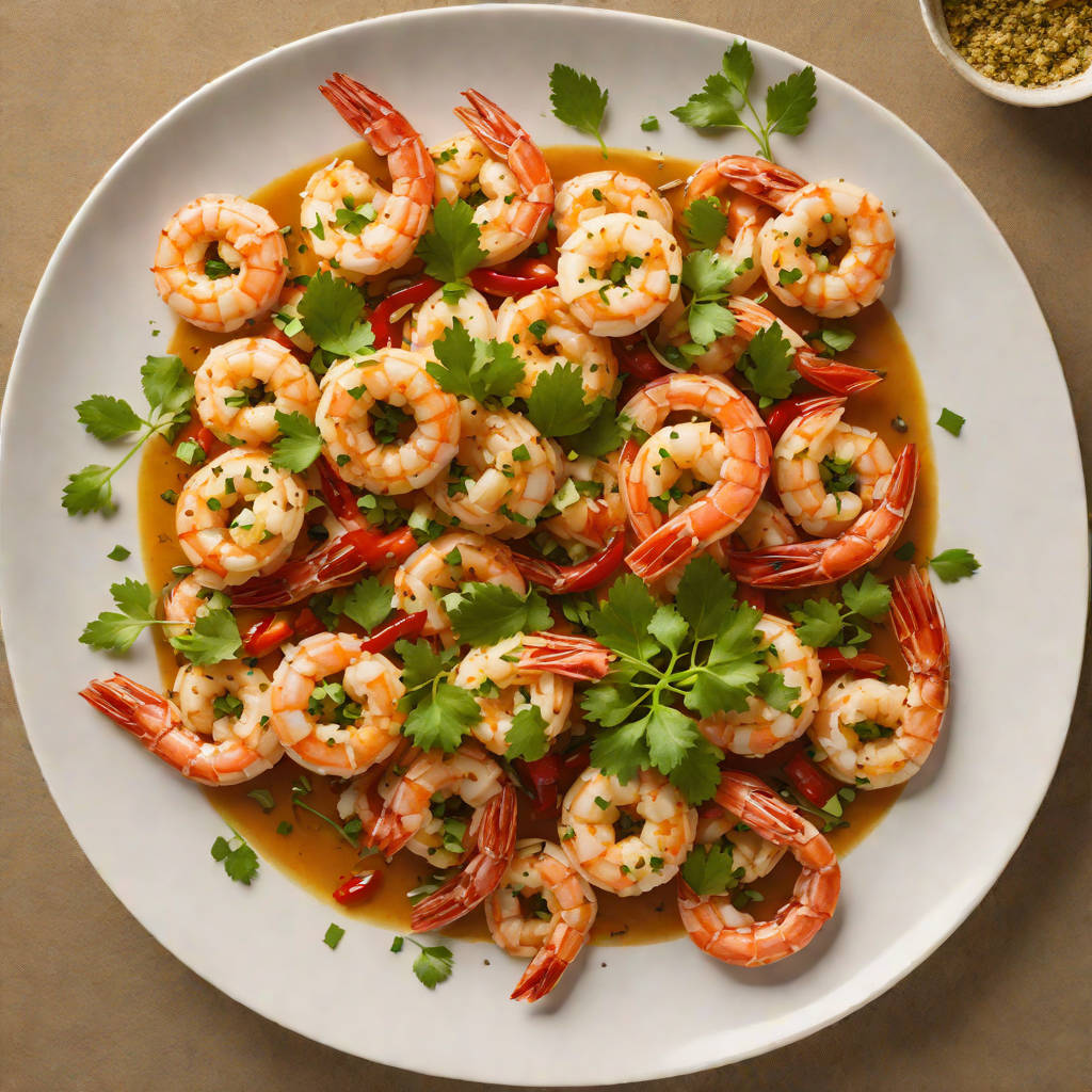 Portuguese-Style Shrimp Pil Pil with Garlic and Chili