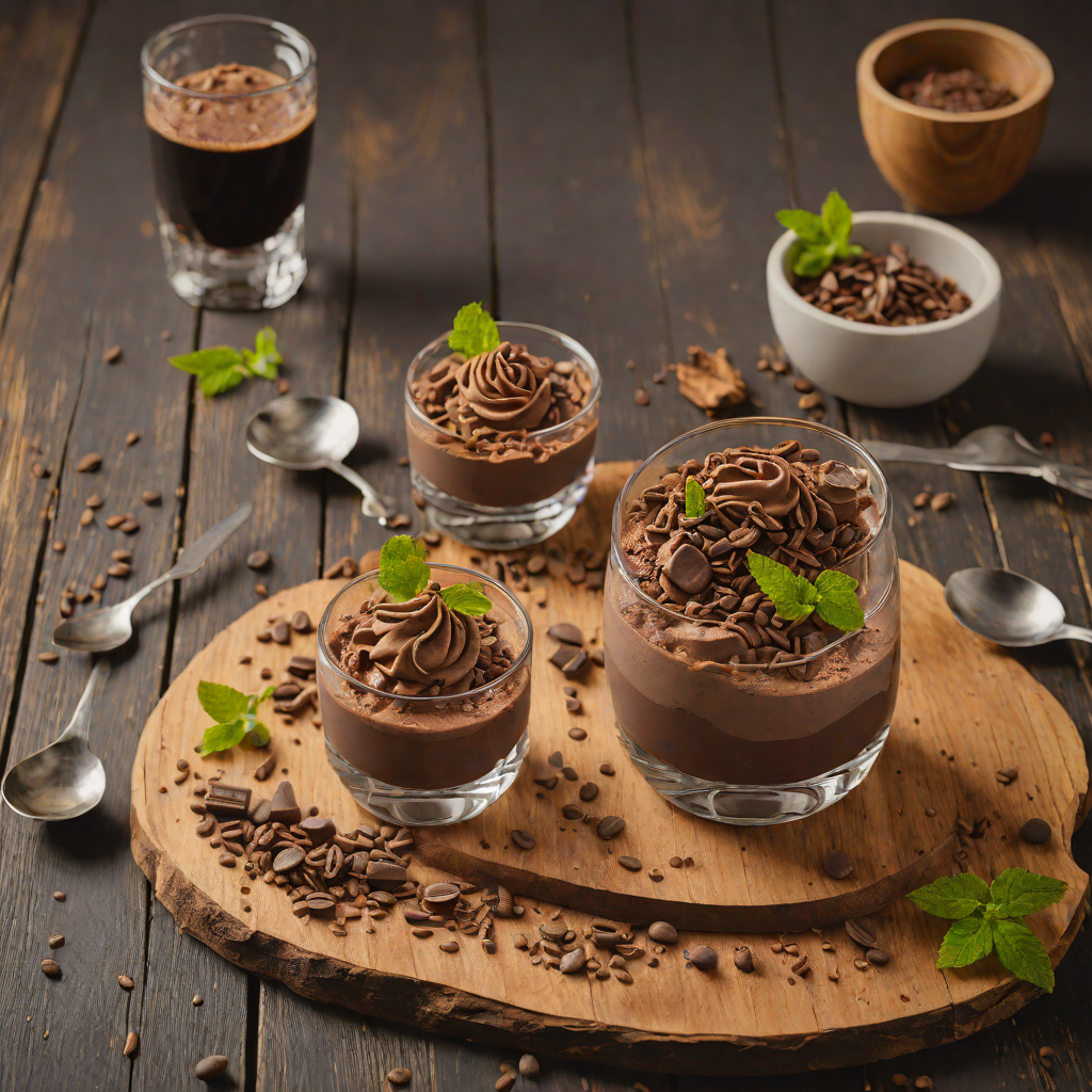 Black Rum and Coffee Chocolate Mousse
