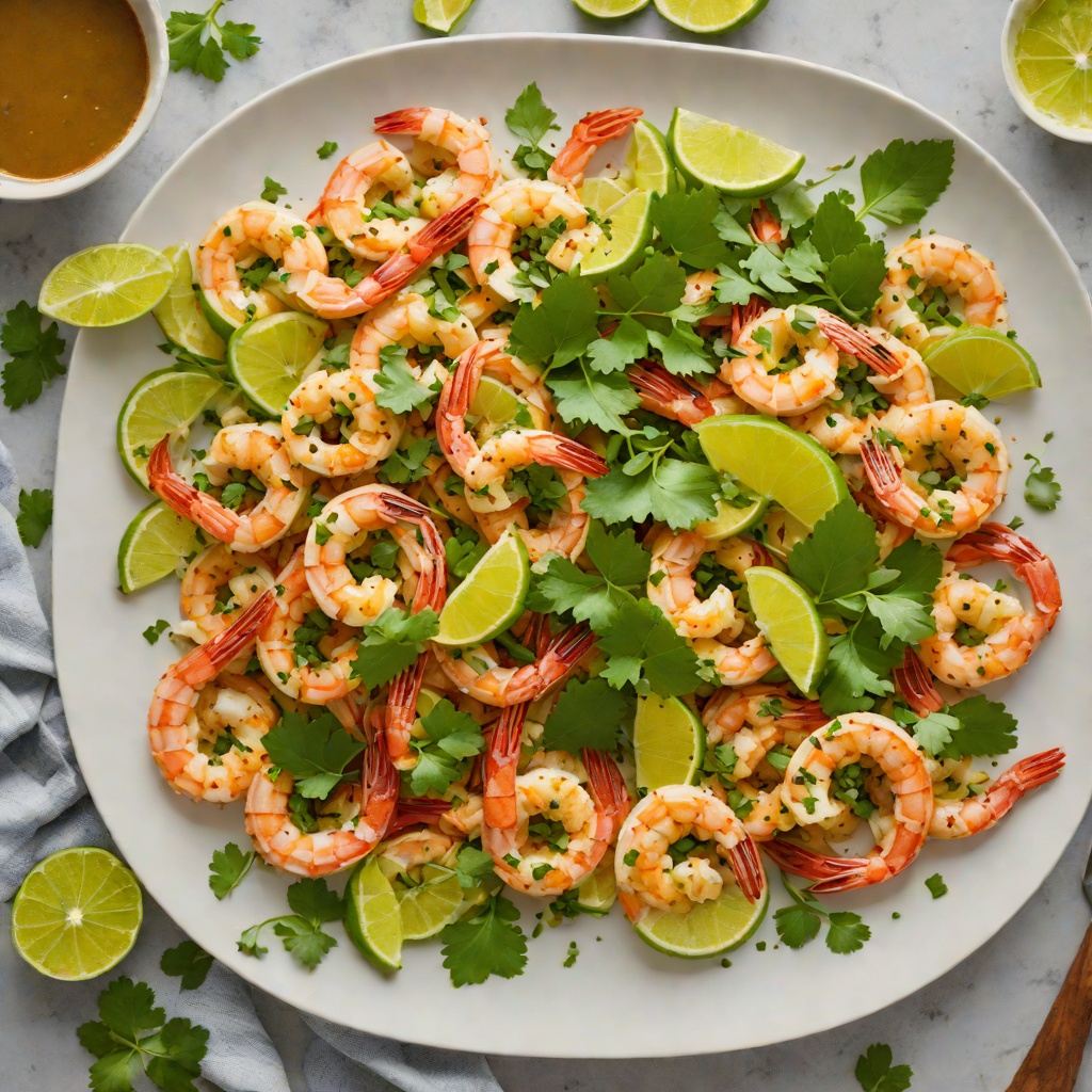Sheet Pan Mexican-Spiced Shrimp with Lime and Cilantro