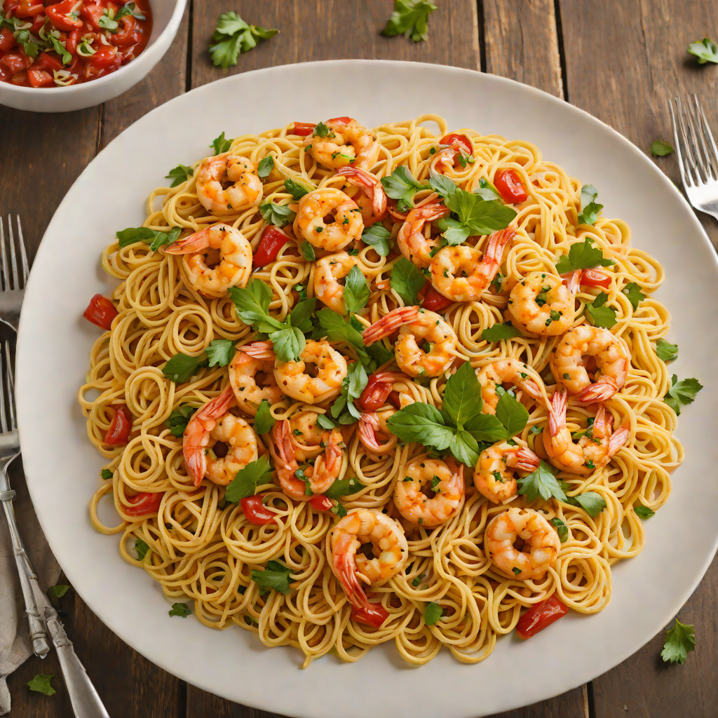 Jazz-Infused Spicy Cajun Shrimp Pasta