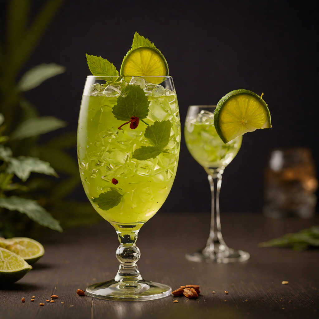 Absinthe-Infused Jungle Bird Cocktail