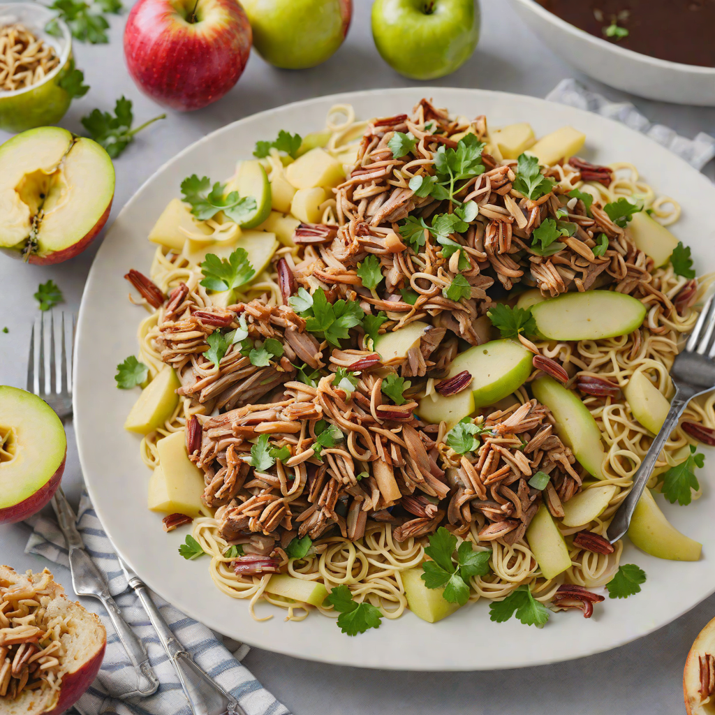 Slow Cooker Maple-Apple Pulled Pork from Montérégie