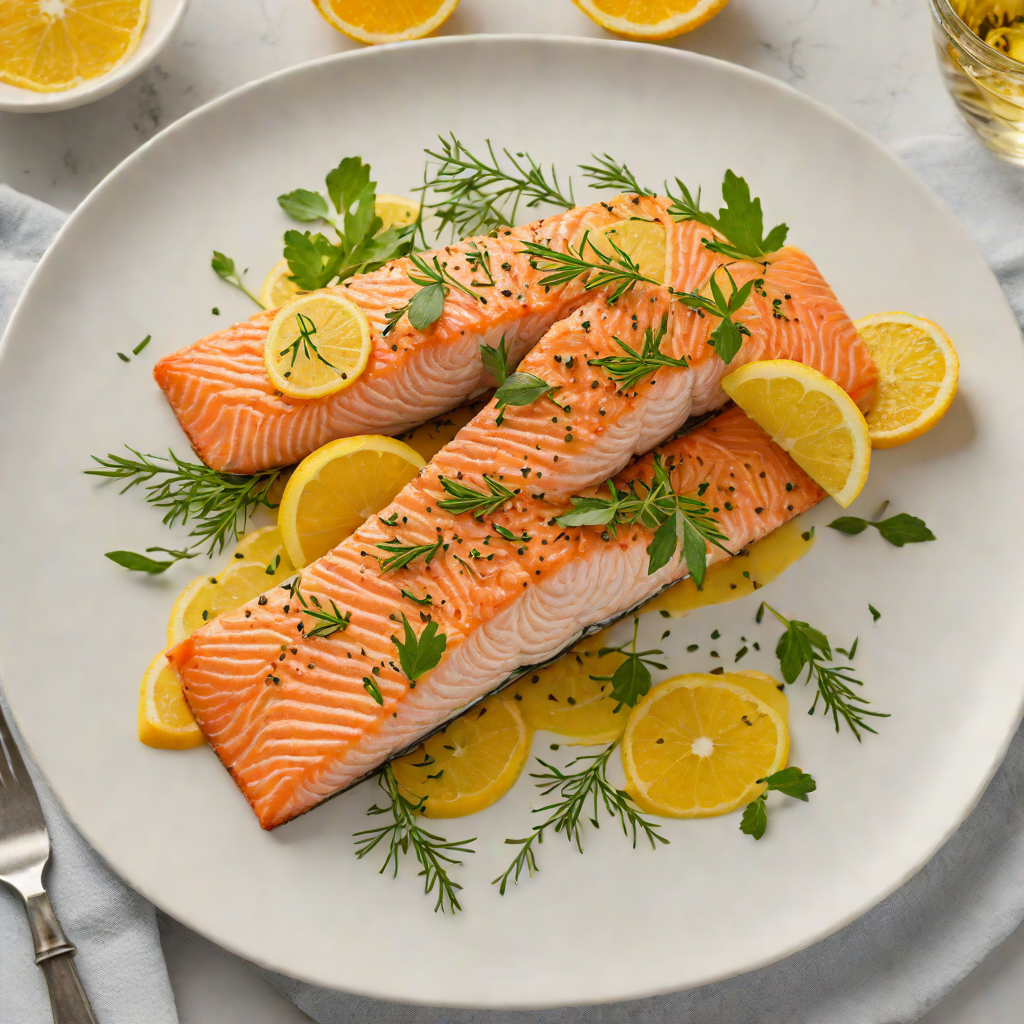 Pan-Seared Salmon with Herb and Citrus Butter