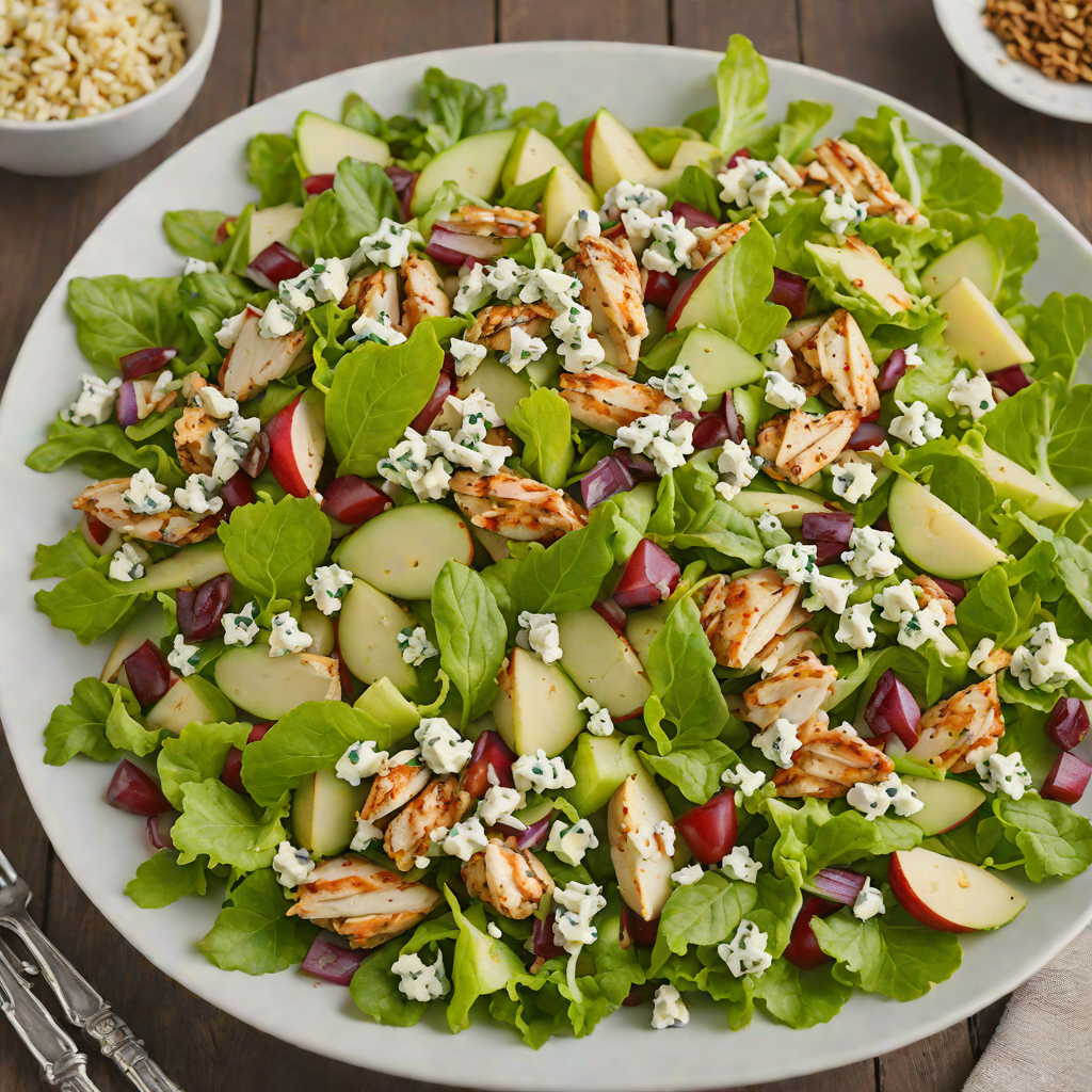 Applewood Chicken and Blue Cheese Chopped Salad