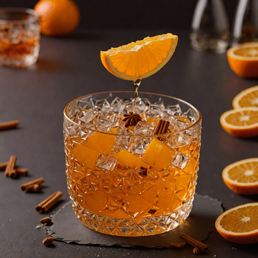 Portuguese Orange and Cinnamon Old Fashioned