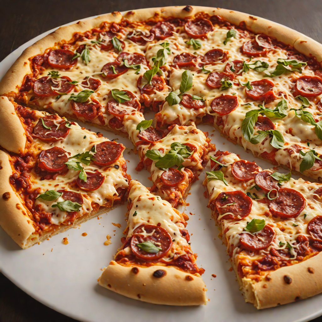 Thick-Crust Tavern-Style Pizza with Classic Pepperoni