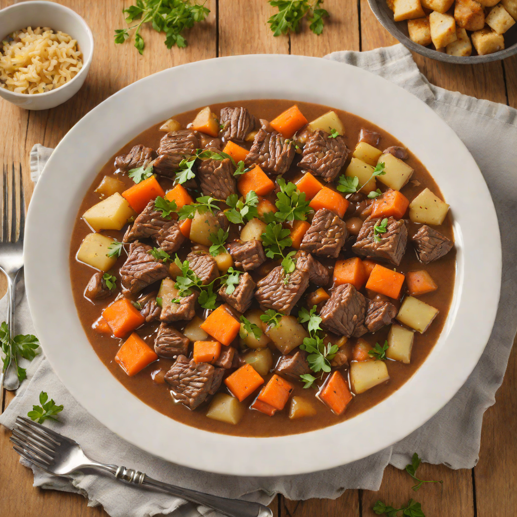 Slow-Braised Montreal-Style Beef Stew with Root Vegetables