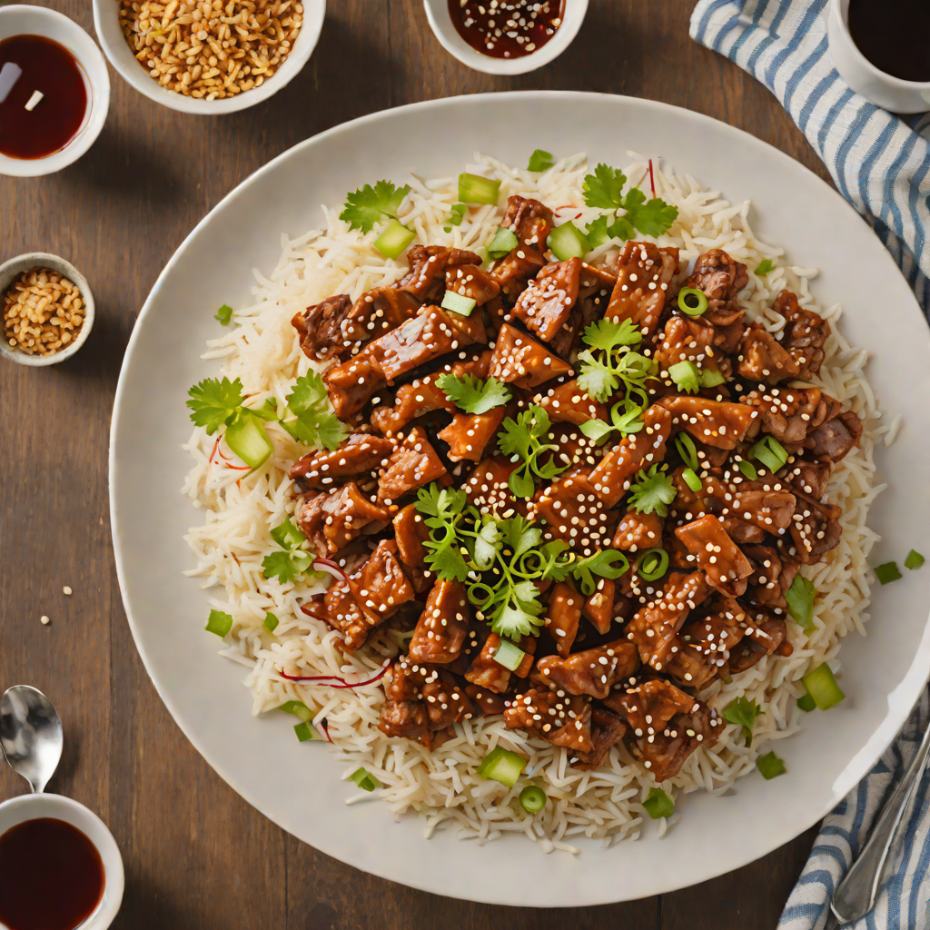 Pan-Seared Korean Spicy Pork Bulgogi with Sesame