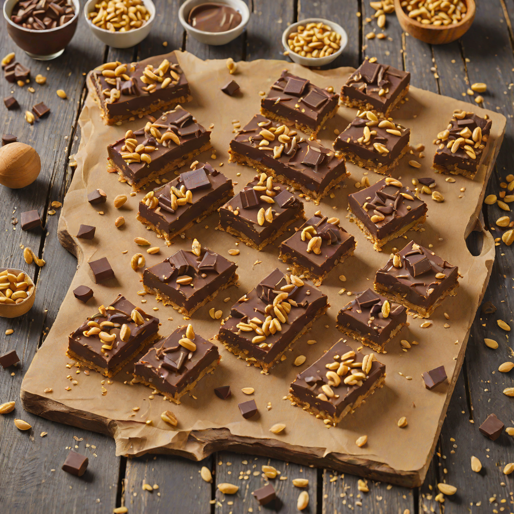 No-Bake Chocolate Peanut Butter Crisp Bars