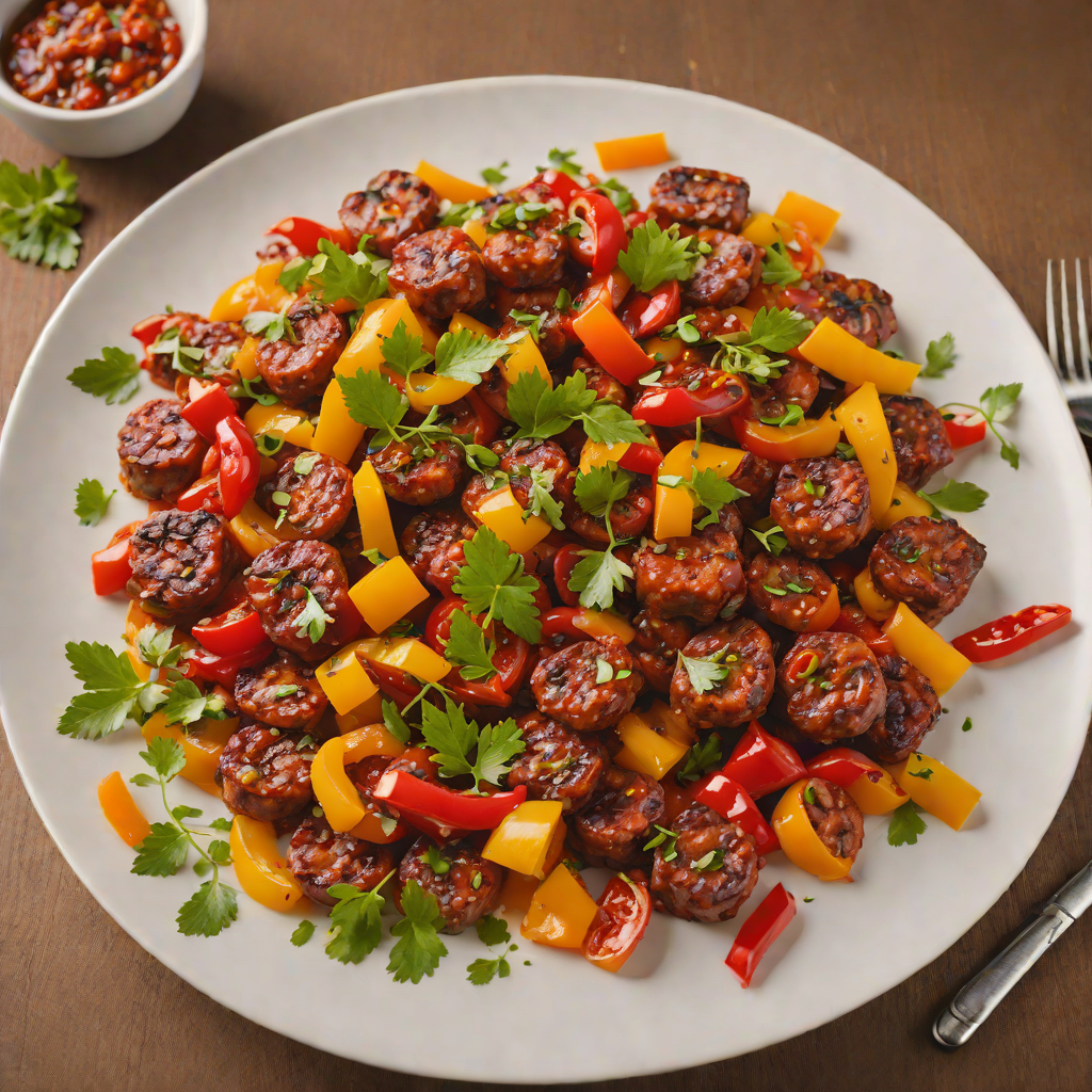 Portuguese-Inspired Sautéed Chorizo with Peppers