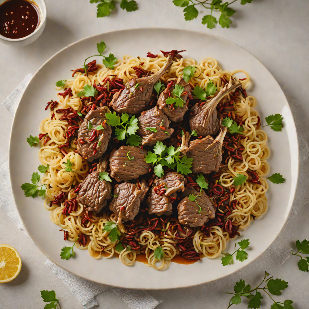 Slow-Cooked Iraqi Lamb with Sumac and Onion
