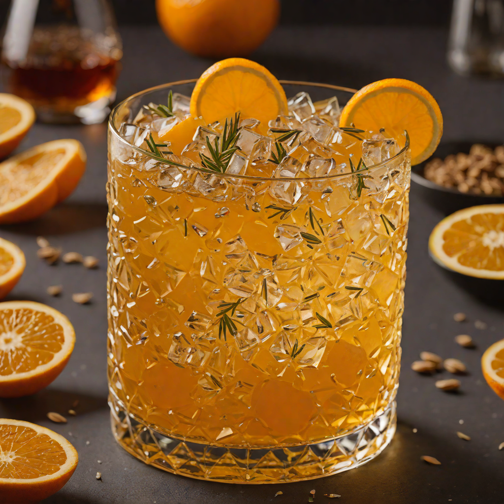 Honey-Orange Rye Whiskey Highball