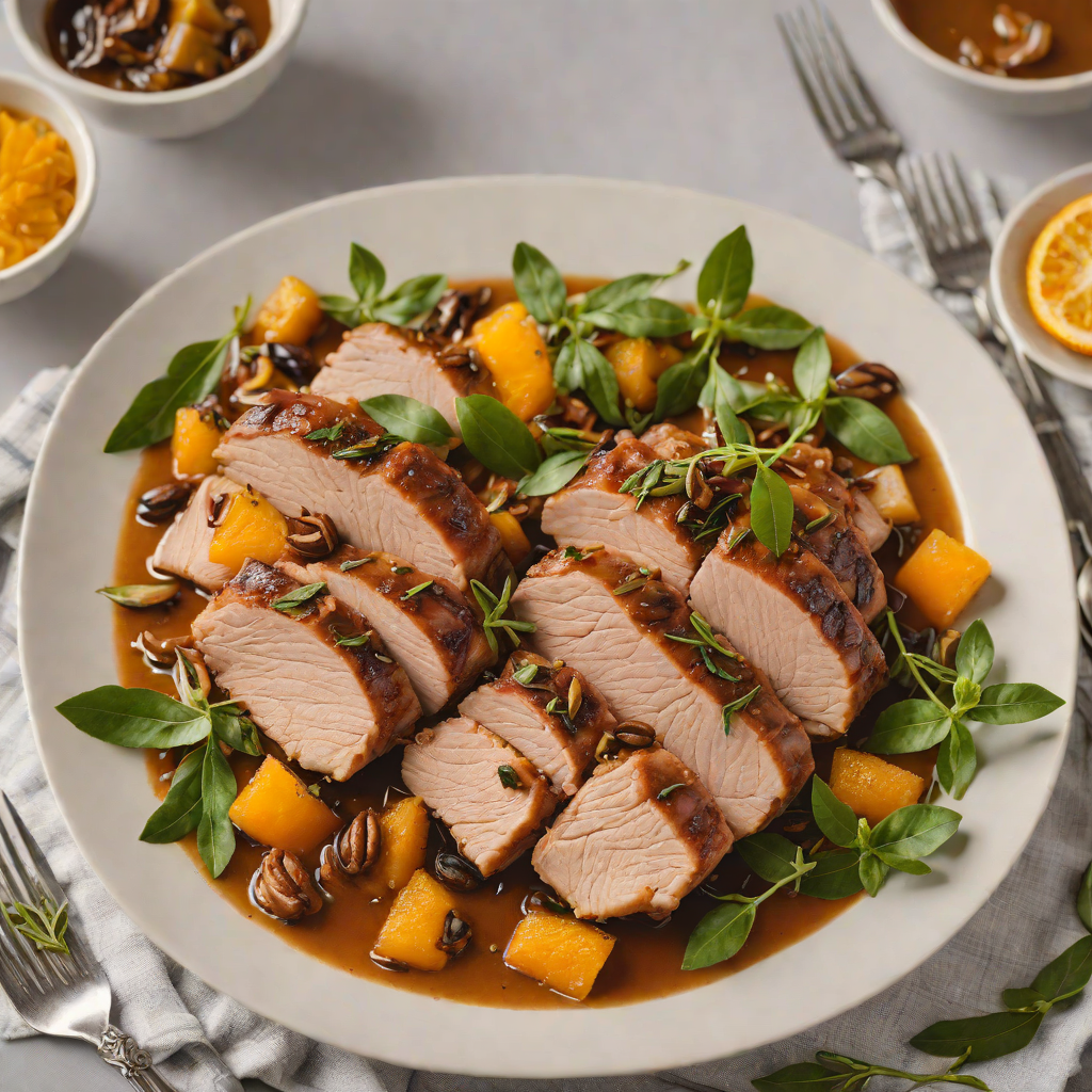 Slow Cooker Portuguese-Style Pork with Orange and Bay Leaves