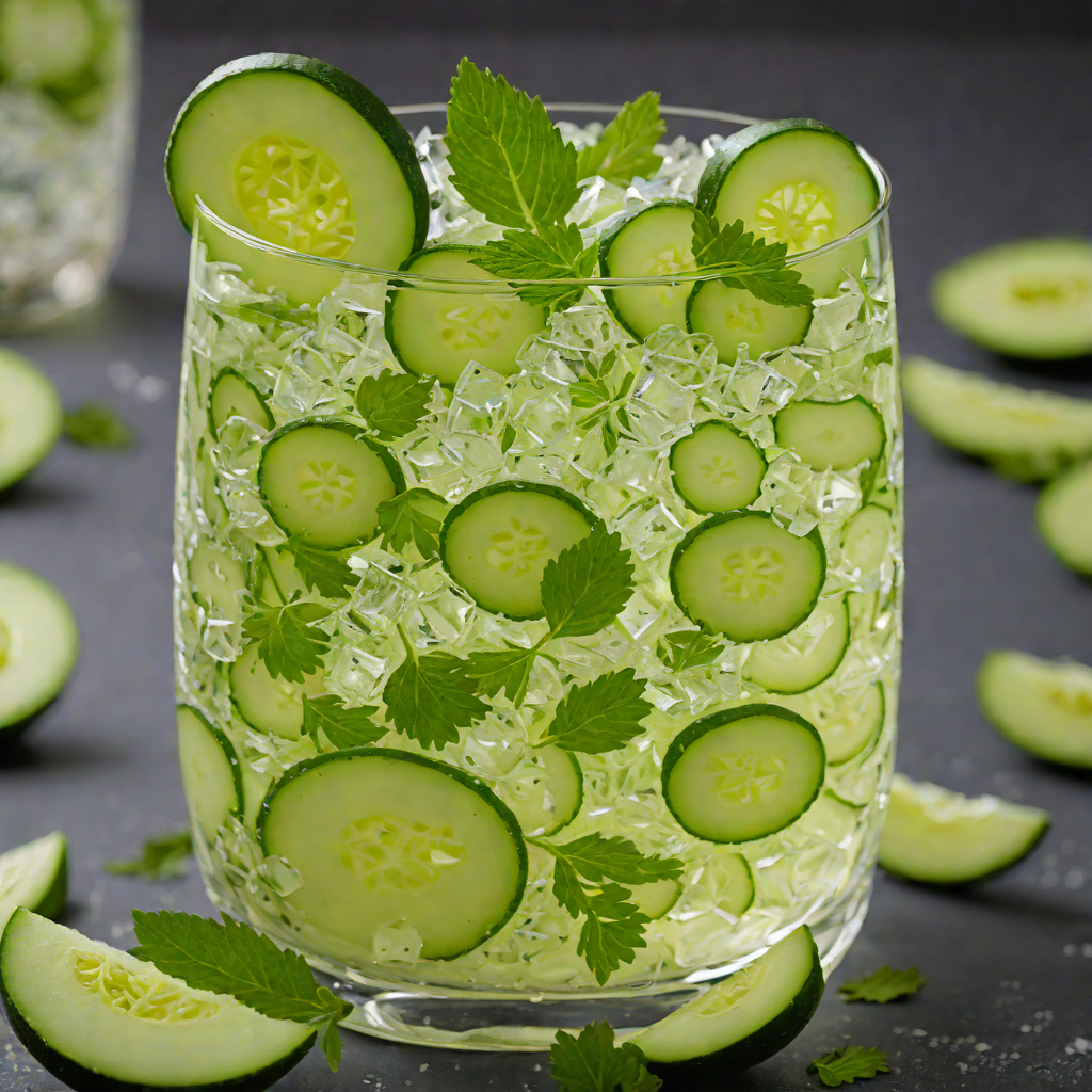 Gin and Herb-Infused Cucumber Cooler