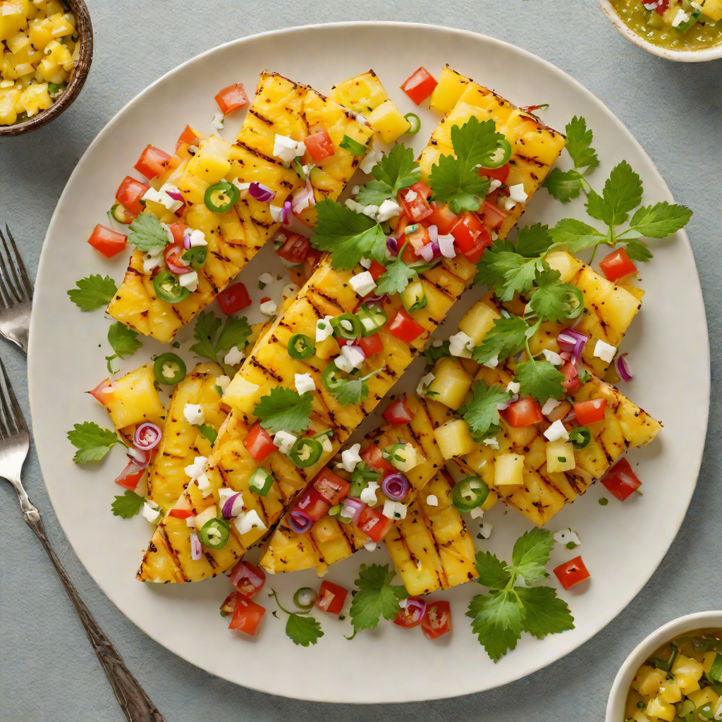 Grilled Pineapple and Jalapeño Salsa