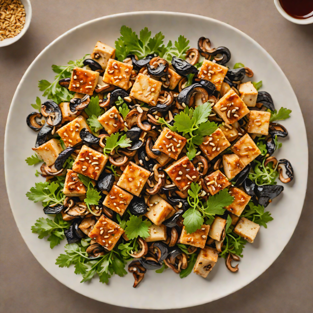 Sautéed Wild Mushroom and Maple-Glazed Tofu Bowl