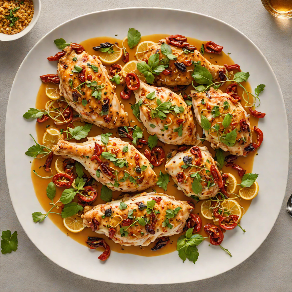 One-Pan Coconut Sun-Dried Tomato Chicken
