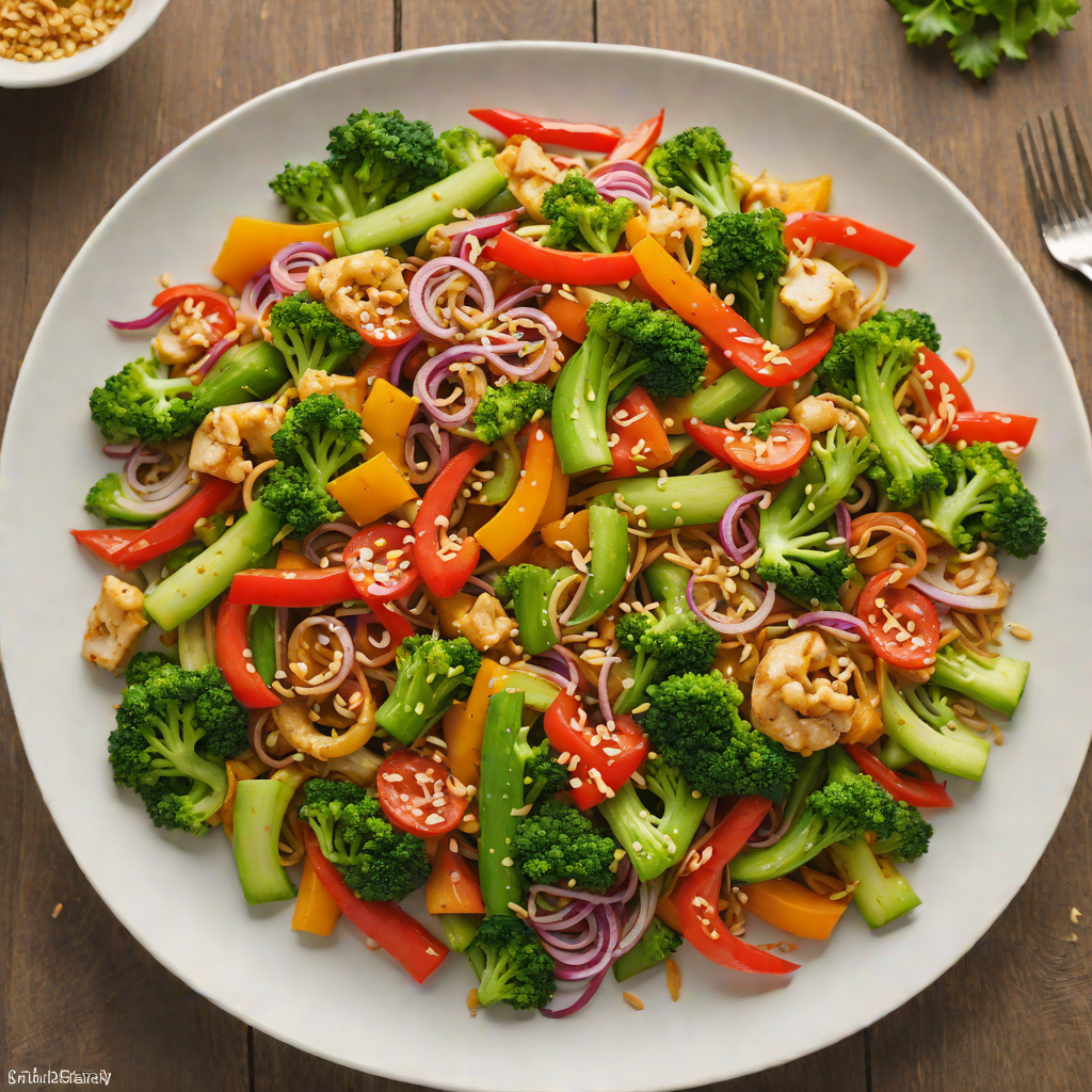 Regional Vegetable Stir-Fry with Ginger and Garlic