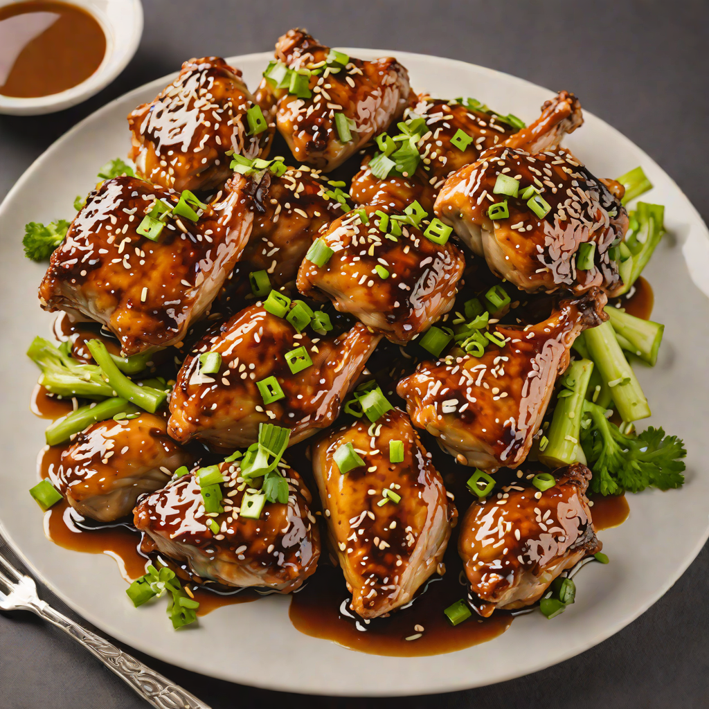 Honey-Soy Glazed Chicken Thighs with Sesame Scallions
